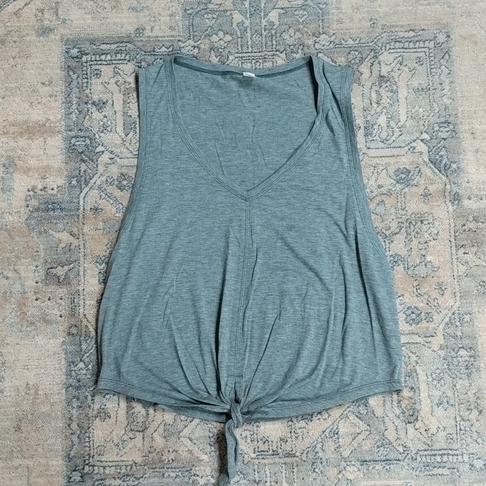 Lululemon V-neck Tie Front Top